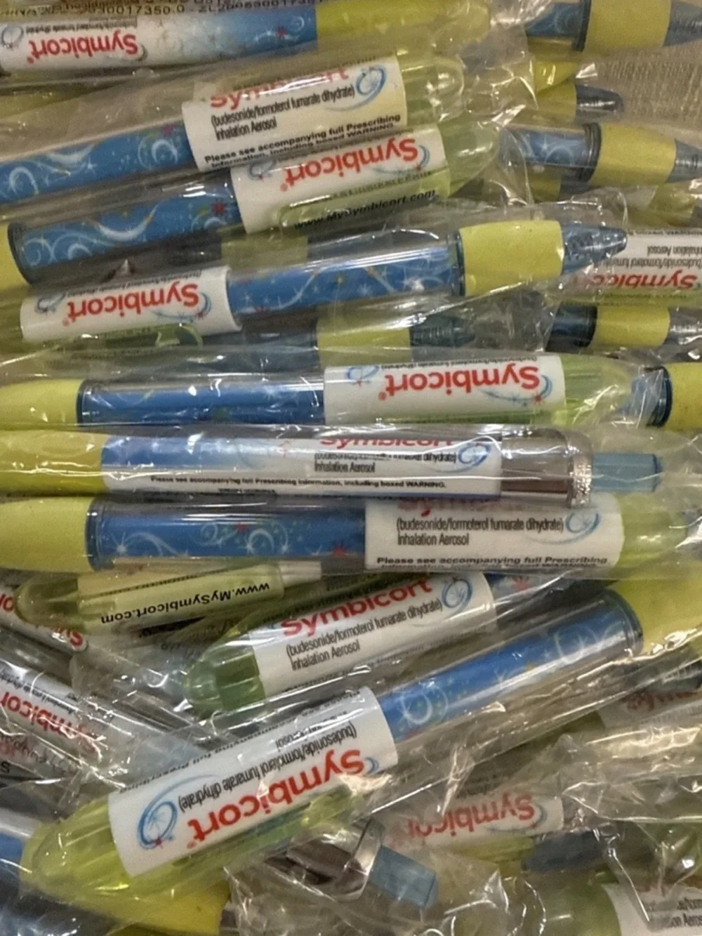 Pharmaceutical Drug Rep Collectible Promo Doctor’s Ink Pens RX Symbicort LOT